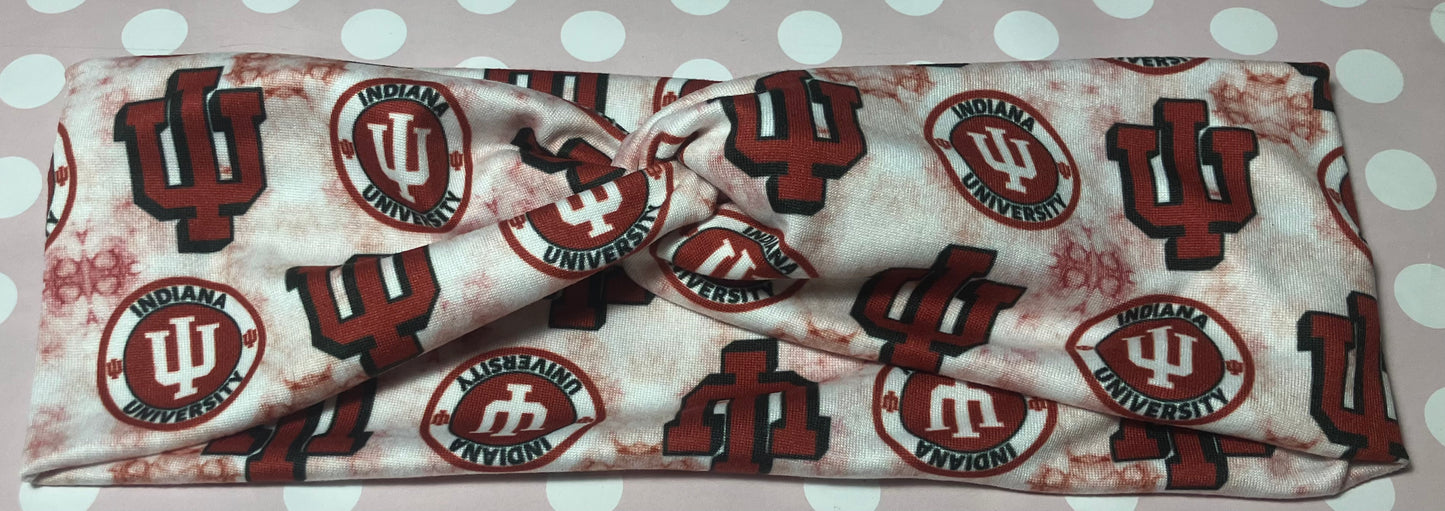 Hoosiers adult headbands