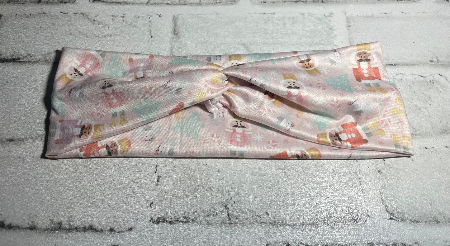 Pink nutcracker headbands adult💛