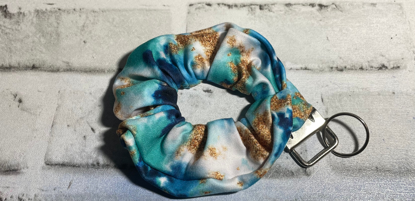Ocean scrunchie keychain🧡