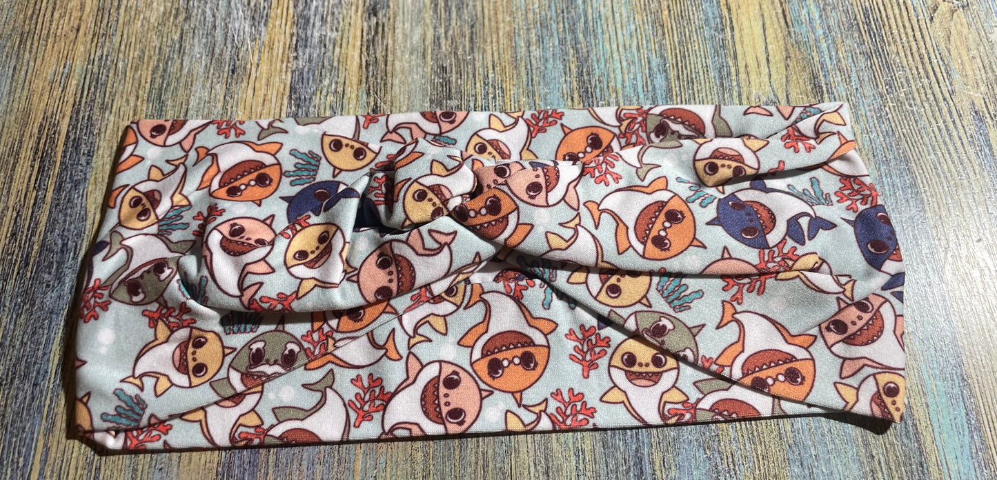 Baby shark headbands child