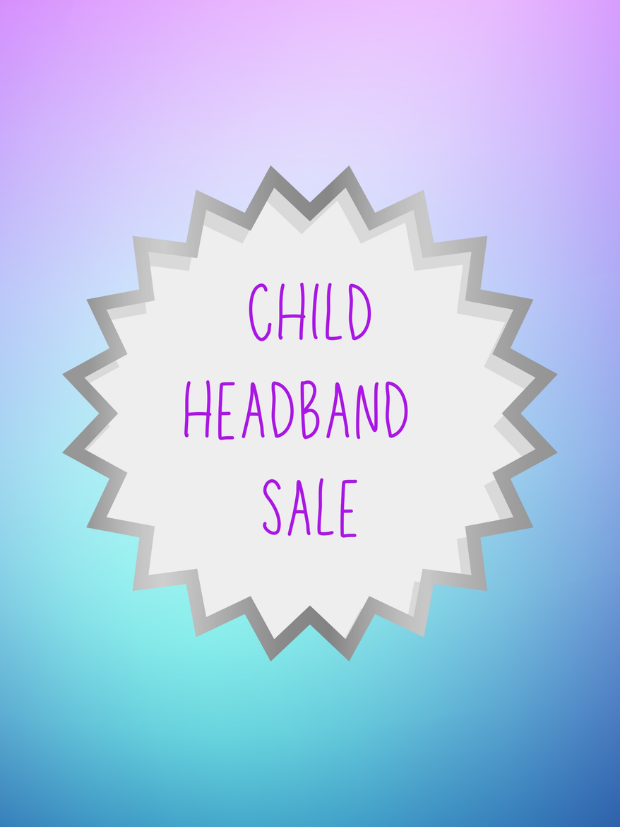 Child headband sale