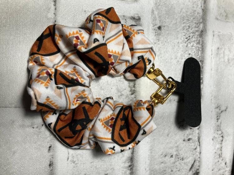 Scrunchie phone holder