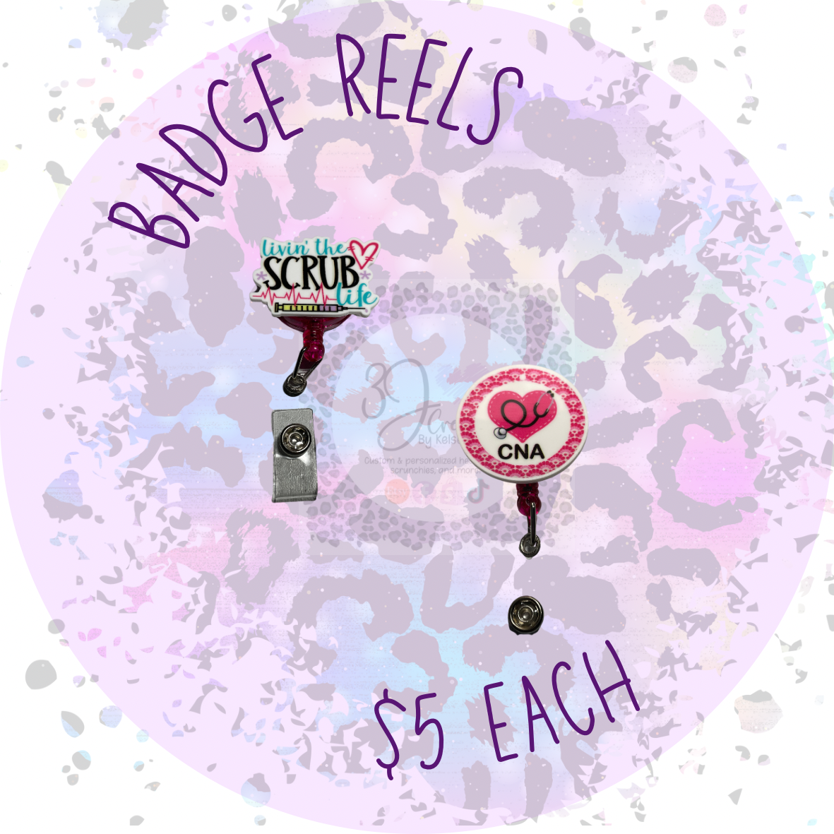 Badge reels