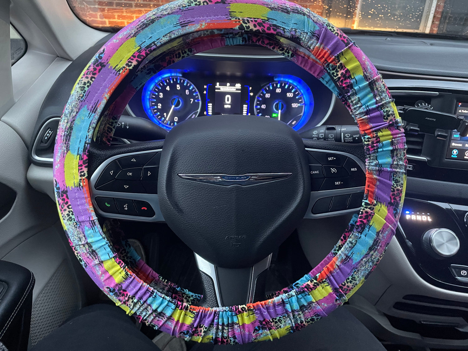 Handmade steering wheel covers