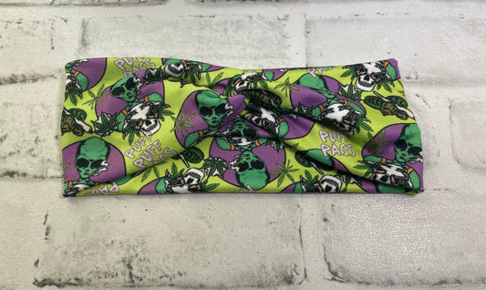 Puff puff pass child headbands💚