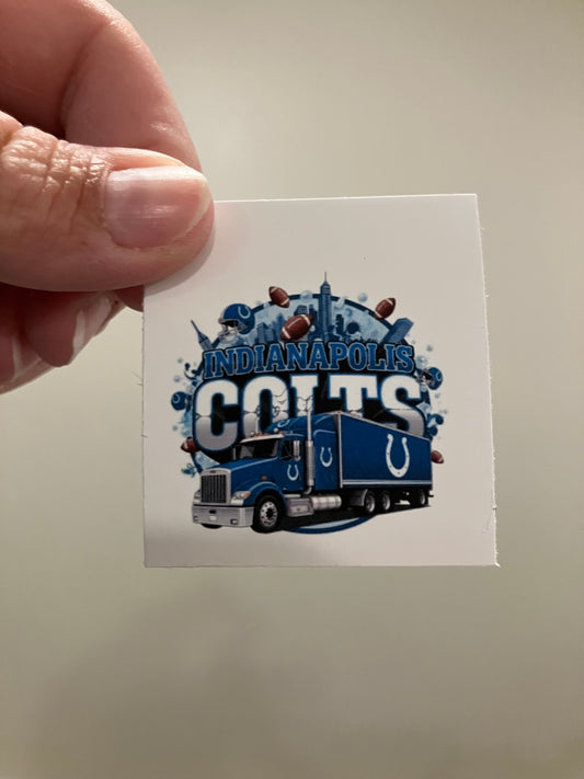 Colts semi stickers