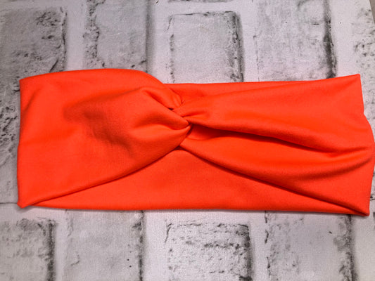 Orange adult headbands