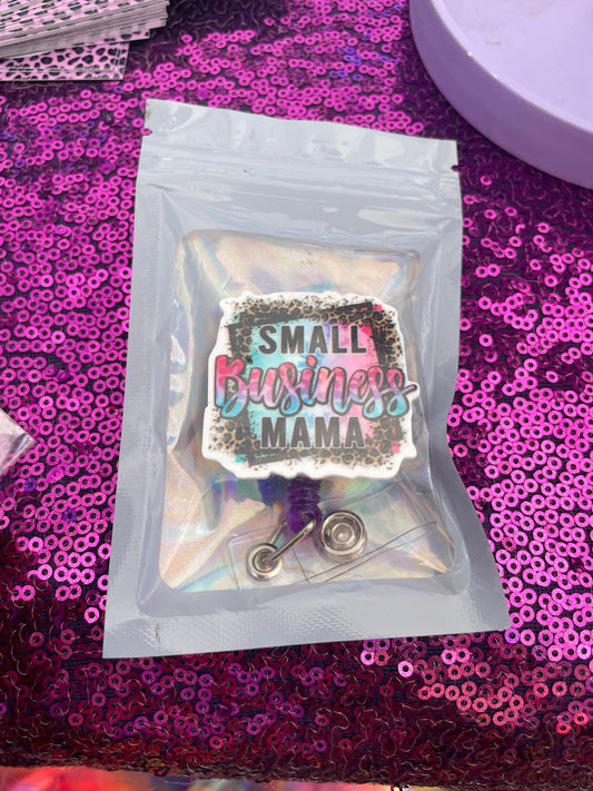Small business mama badge reels💚
