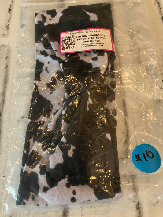 Black cow adult
