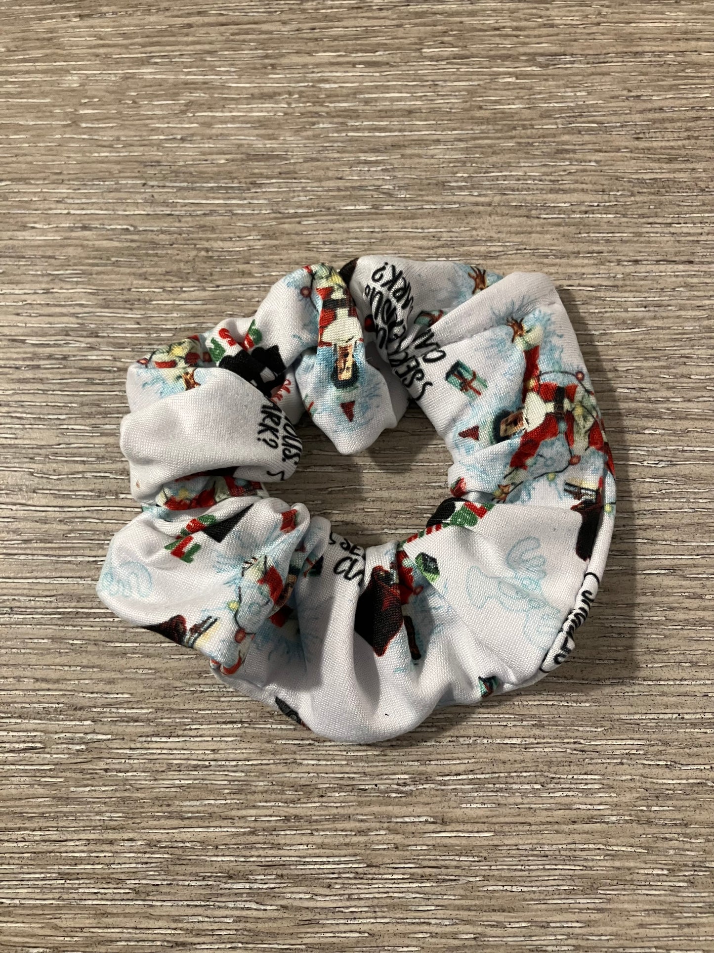 You serious Clark scrunchies