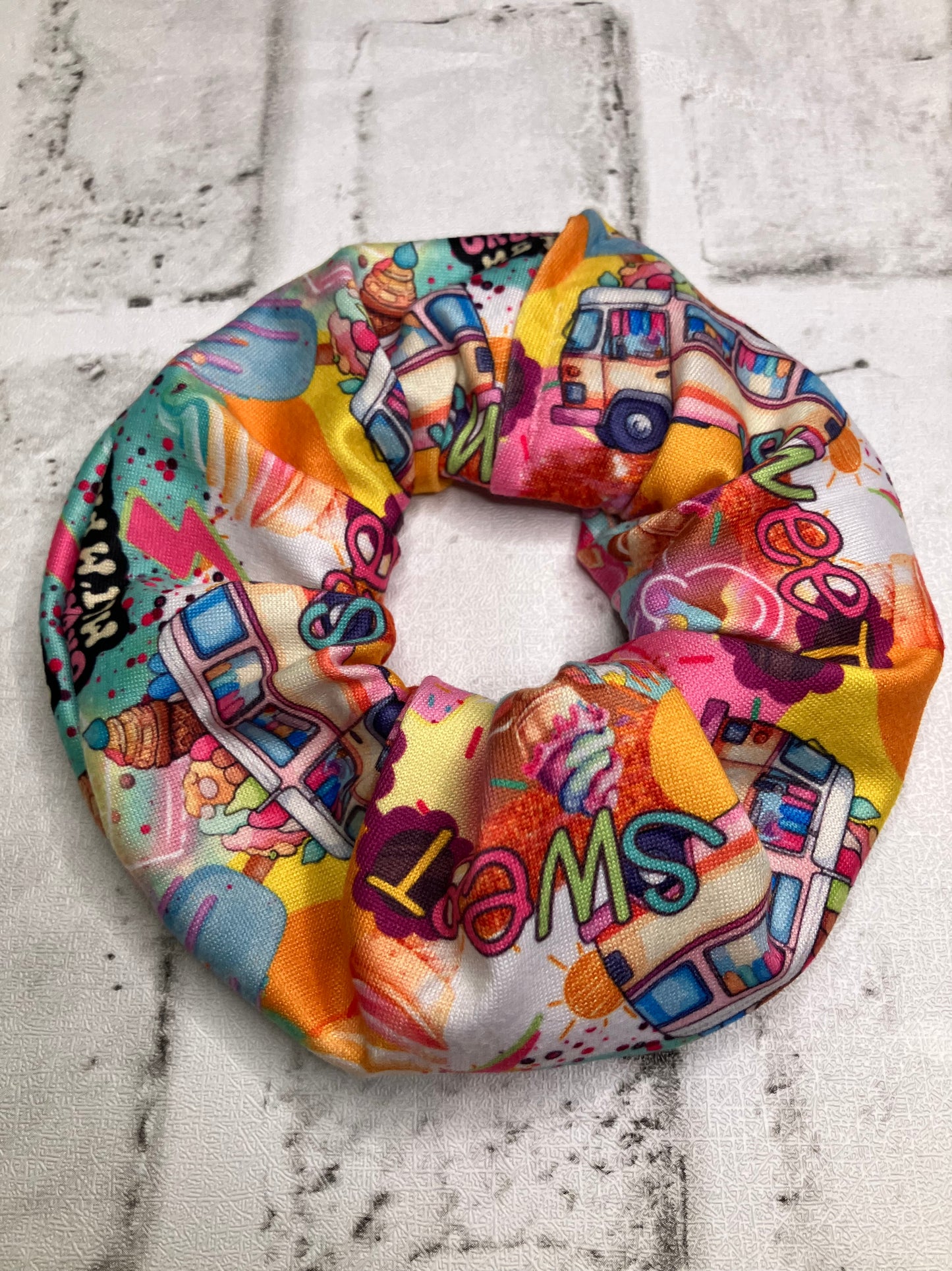 Sweet treats scrunchie