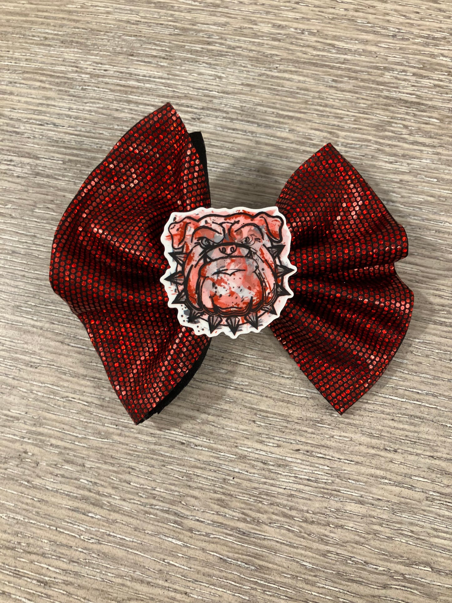 Orleans bulldogs clip bows
