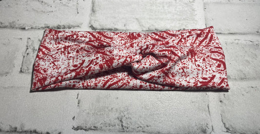 Blood spatter headbands