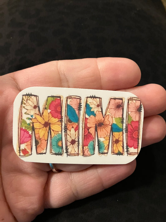 Mimi floral stickers