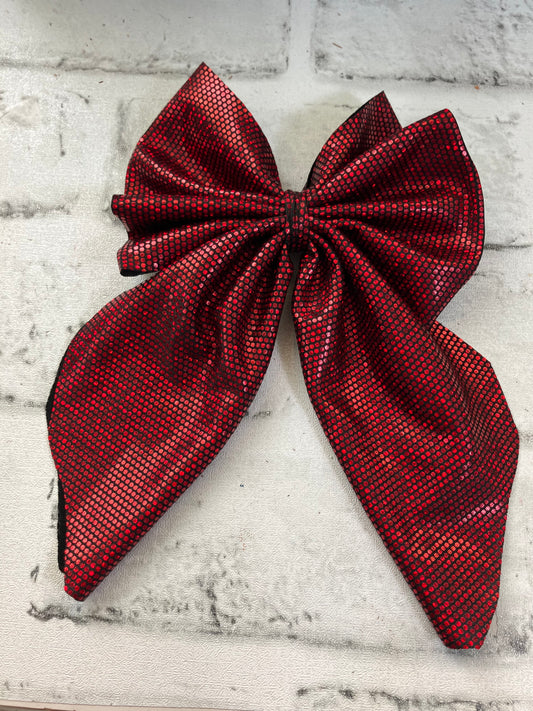 Red sailor bows