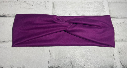 Deep magenta adult headbands