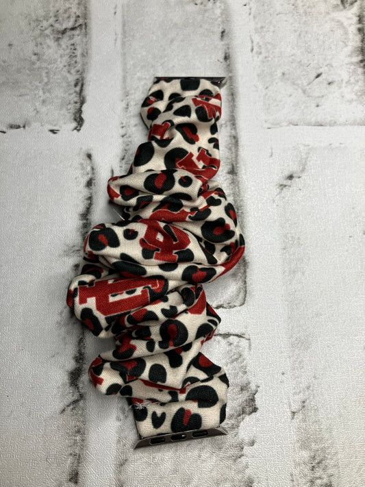 Cheetah Indiana 38/40/41mm scrunchie Apple Watch bands