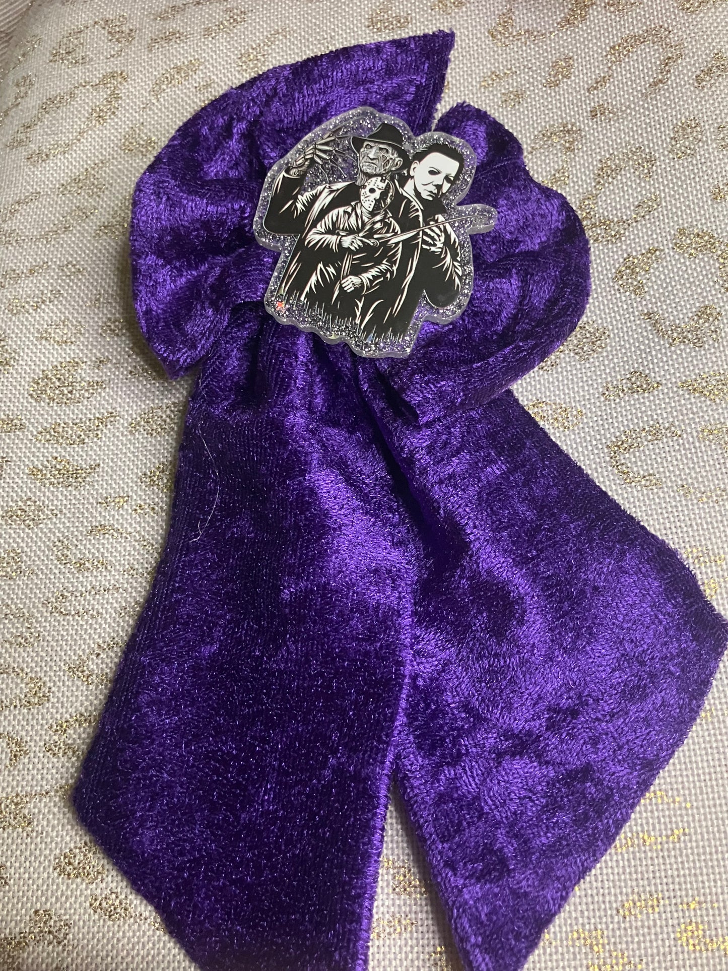 Horror guys purple sailor bows