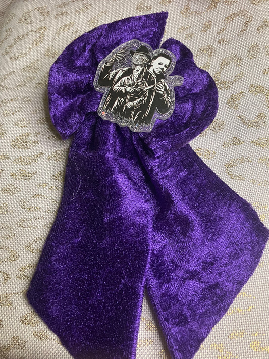 Horror guys purple sailor bows