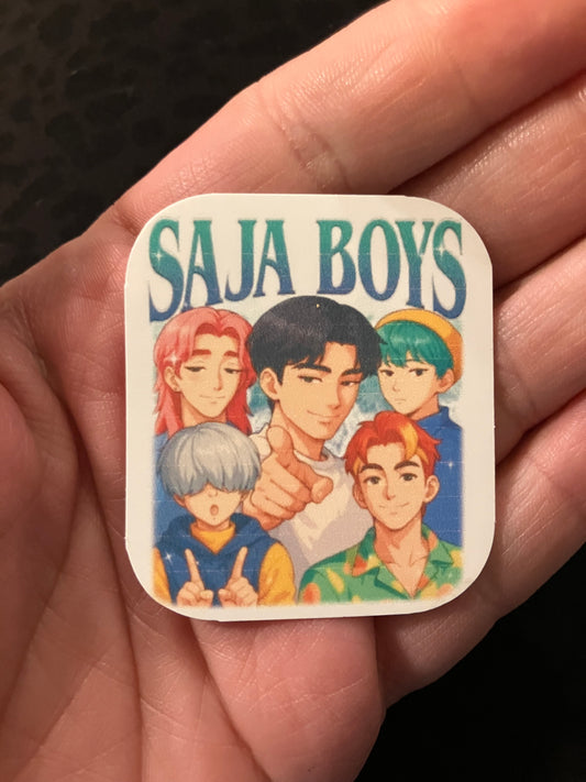Saja boys stickers