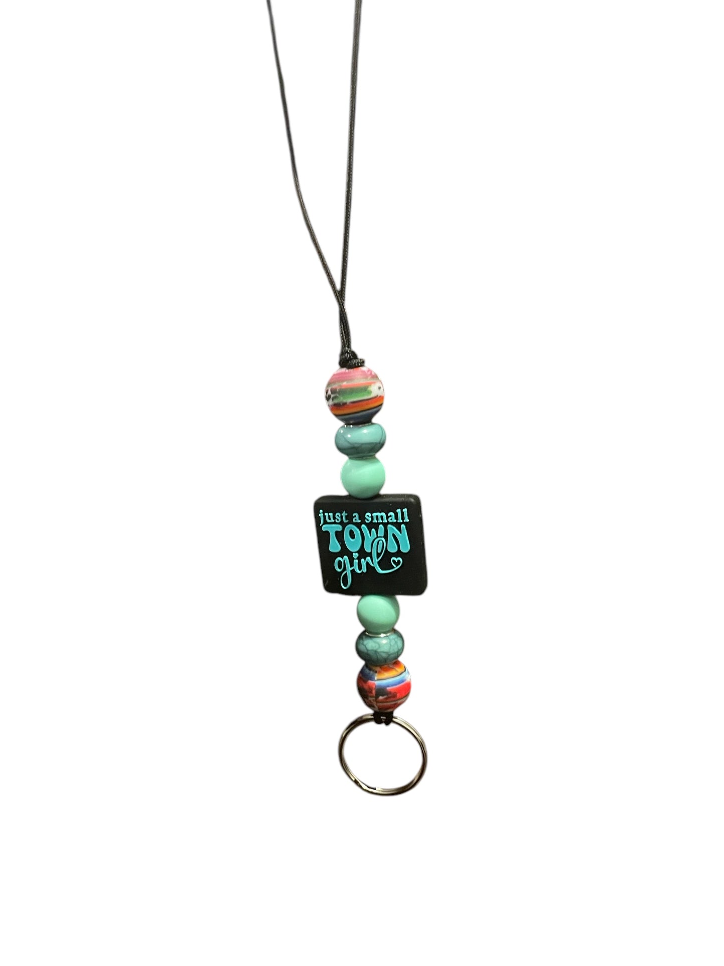 Small town girl lanyard