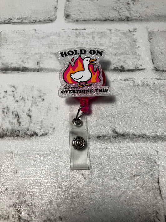 Hold on let me overthink this badge reels