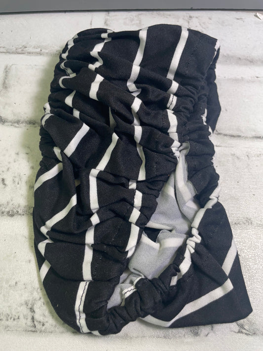 Black stripe steering wheel cover