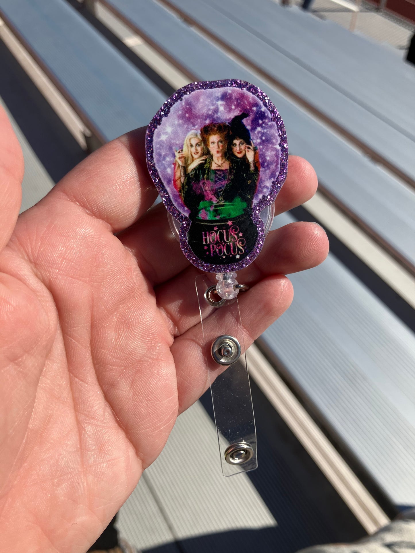 I smell children badge reel