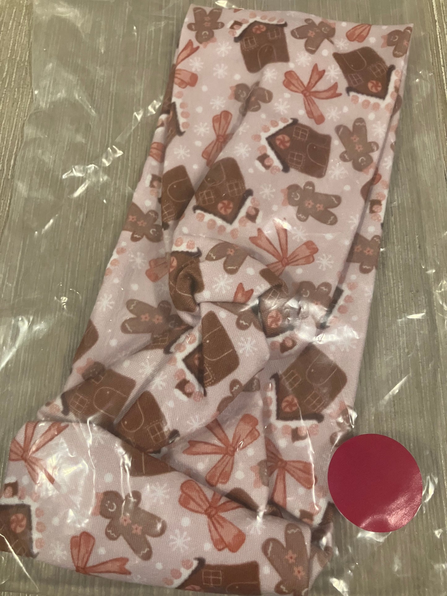 Gingerbread child headband