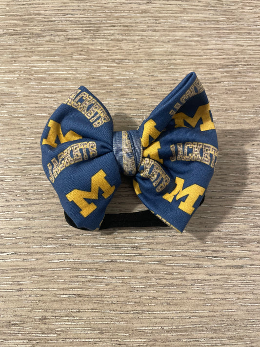Mitchell bluejackets bow nylon
