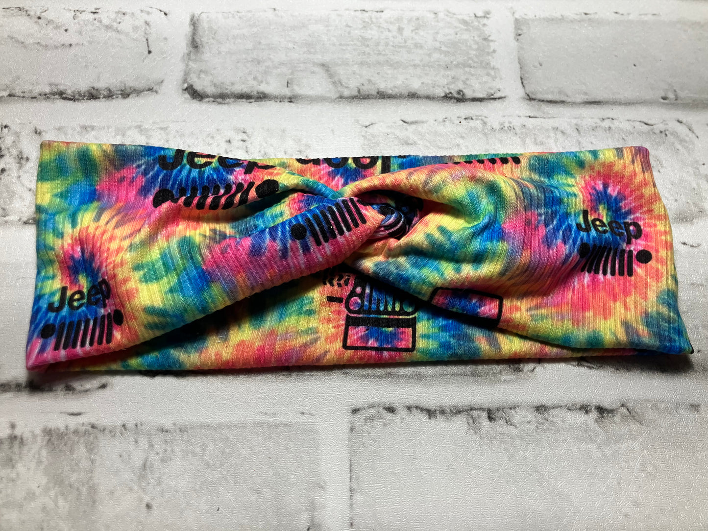 Tie dye off road child headbands