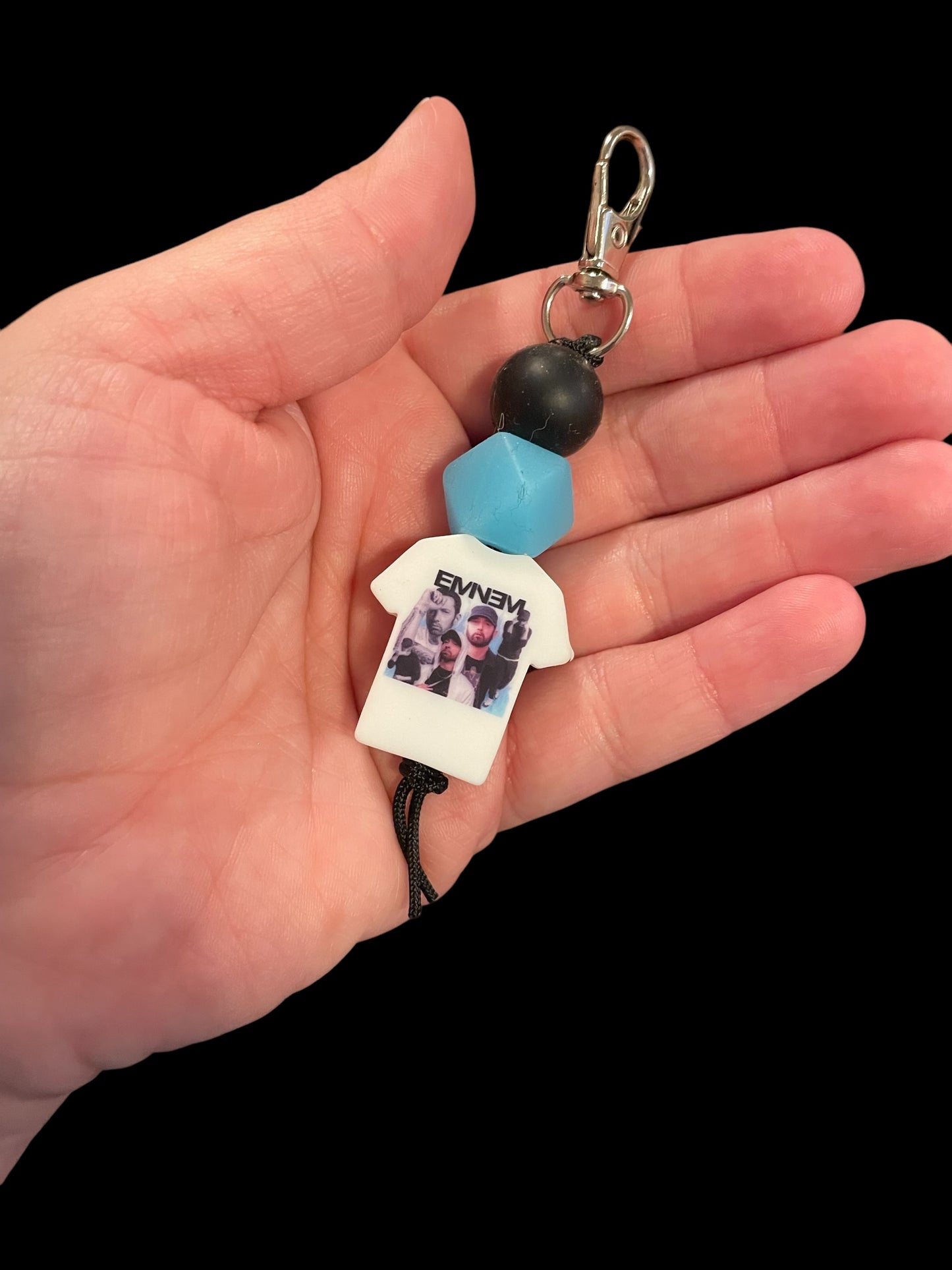 Em rapper keychain