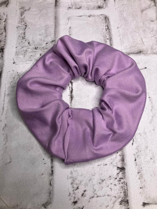 Light purple scrunchies