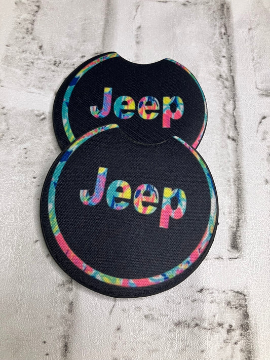 Off-road rainbow car coaster