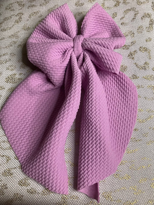 Lavender sailor bow