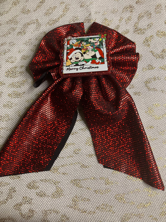 Red mouse sailor bow