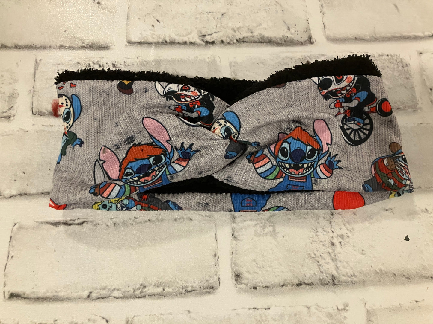 626 horror twist adult ear warmers