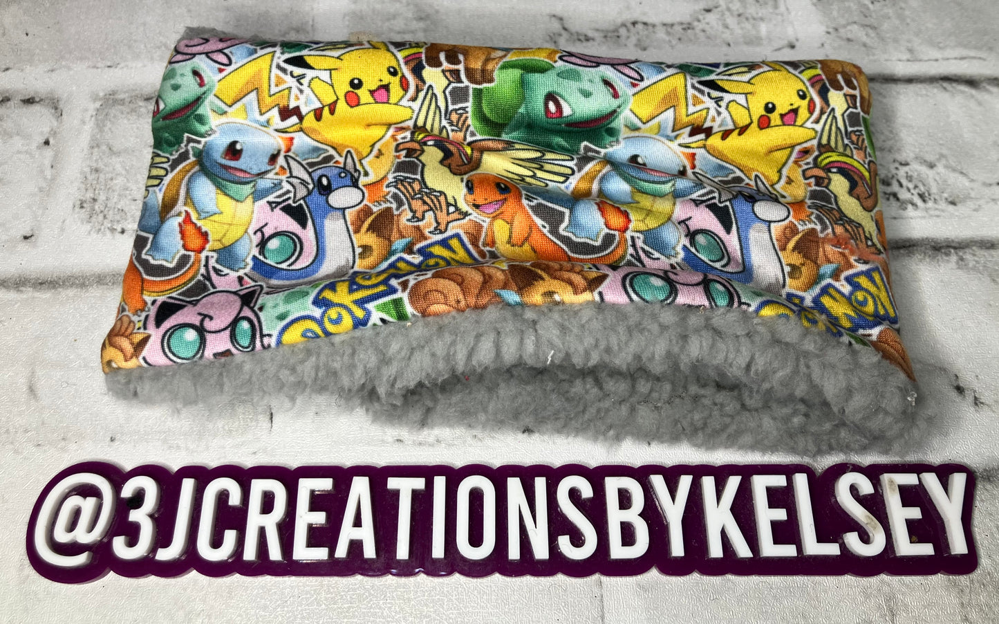 Gotta catch them all straight child ear warmers🪩