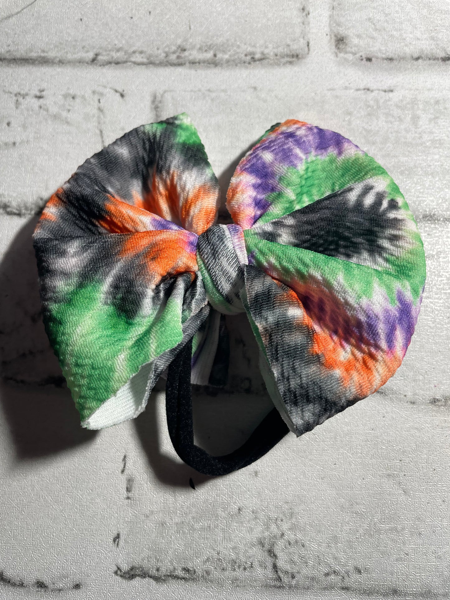 Halloween tie dye nylon