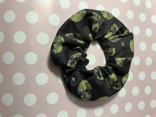 Faux glitter skulls