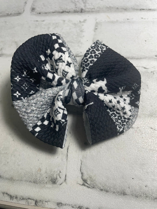 Brushstroke high end clip bow