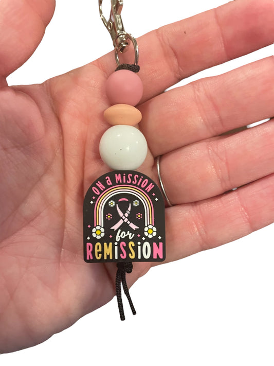 On a mission for remission keychain