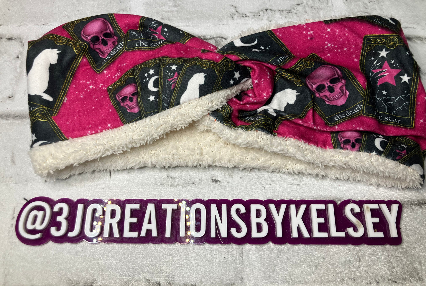 Tarot cards child ear warmers🪩