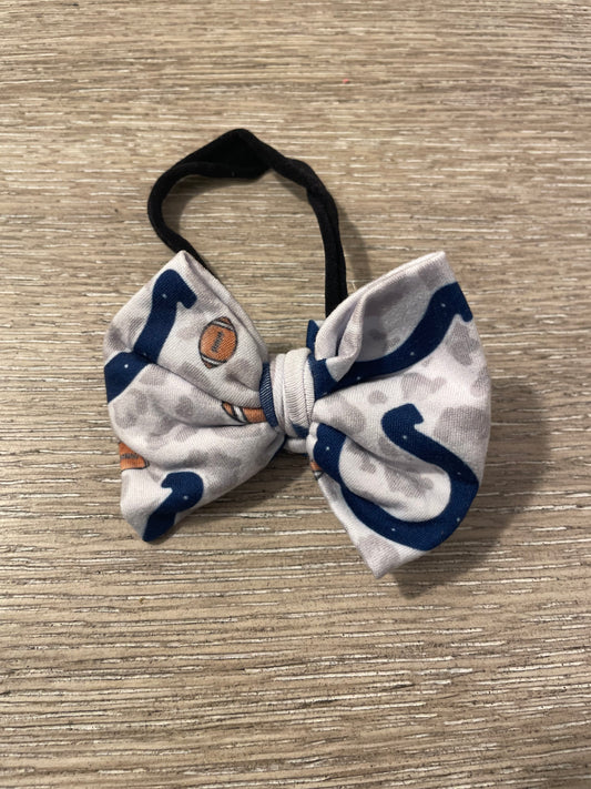 Leopard horseshoe nylon bow
