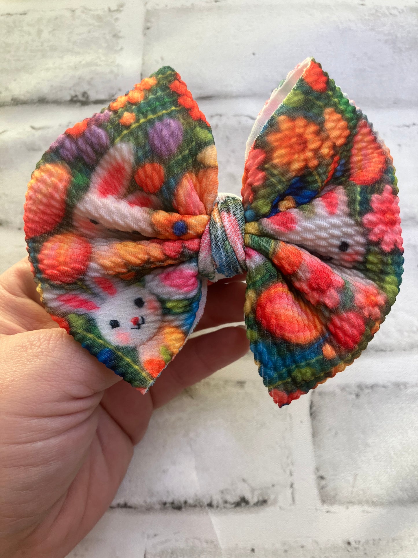 Bunny clip bows