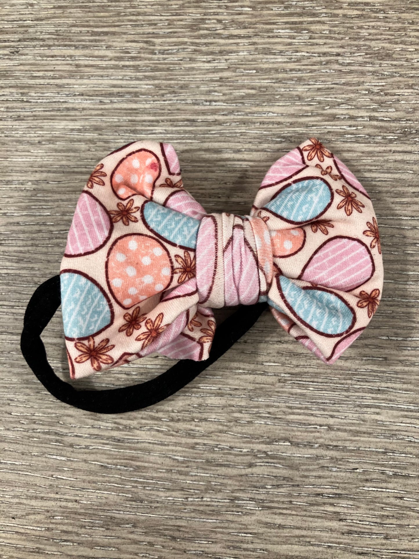 Easter eggs nylon bows