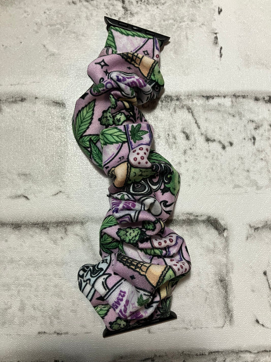 420 scrunchie 44mm Apple Watchband