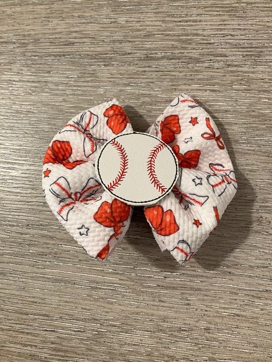 Baseball clip bow