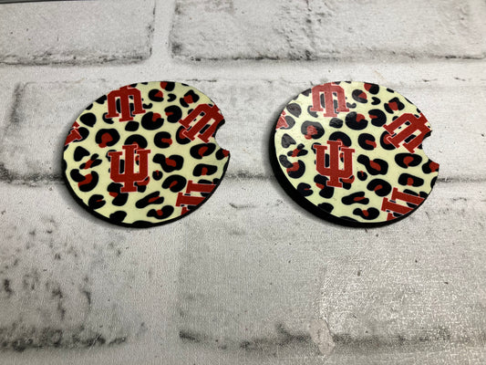 Cheetah Indiana car coasters