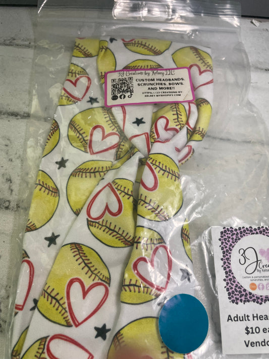 Softball adult headbands